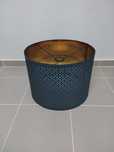 Abajur IKEA NYMÖ - Azul/Dourado - 44cm