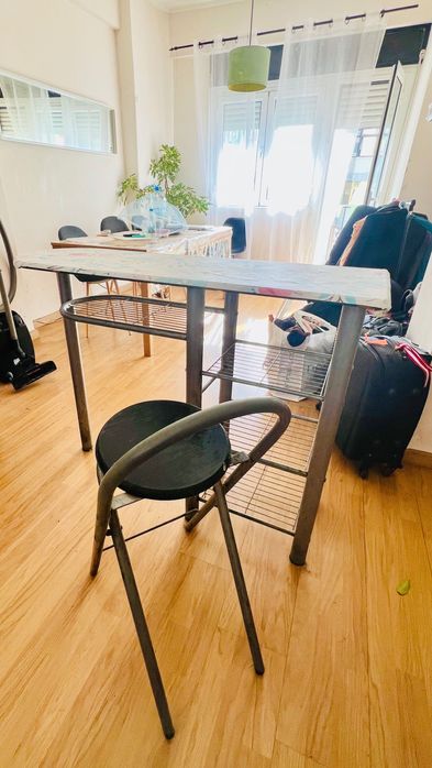 Ilha/mesa apoio cozinha