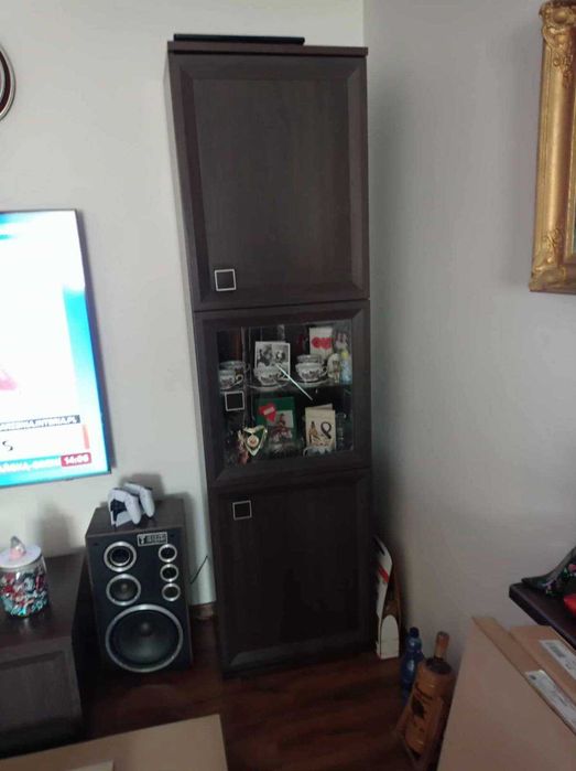 Meble do pokoju gościnnego komplet - szafka RTV, komoda, wysoka szafka