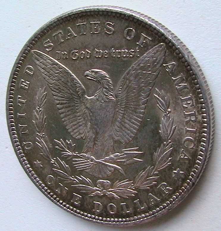 США 1 доллар 1886 Доллар Моргана Morgan Dollar Серебро