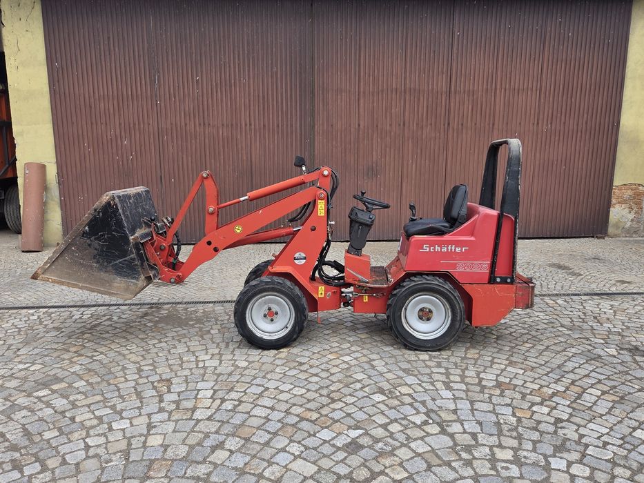 Schaffer 2026 wiedemann miniładowarka ładowarka przegubowa