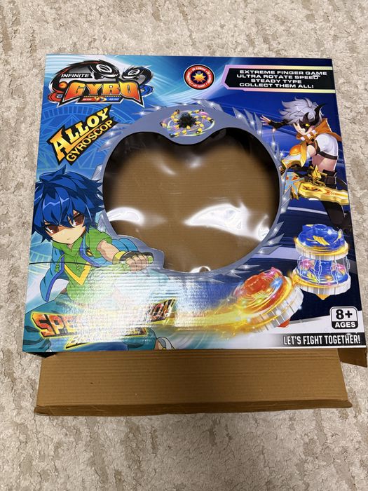 Бейблейд LSD 164, арена, 4 дзиґи, 2 запускачі, підсвічування