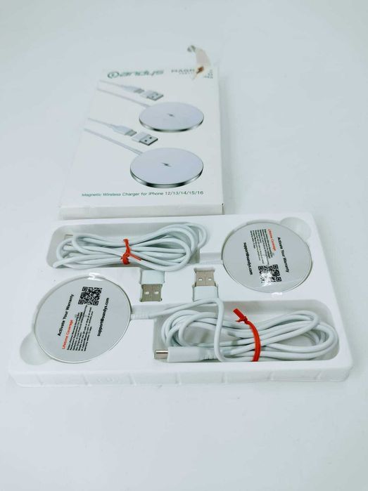 2 x ładowarka indukcyjna Qi 15W do iPhone 12, 13, 14, 15, 16 Oandys