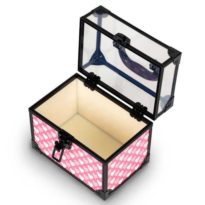 Zestaw kuferek kosmetyków do makijażu i paznokci dla dzieci