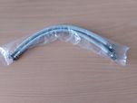 NOWE wężyki przyłączeniowe do baterii, 2 szt., 3/8" M 10, wodociągowe