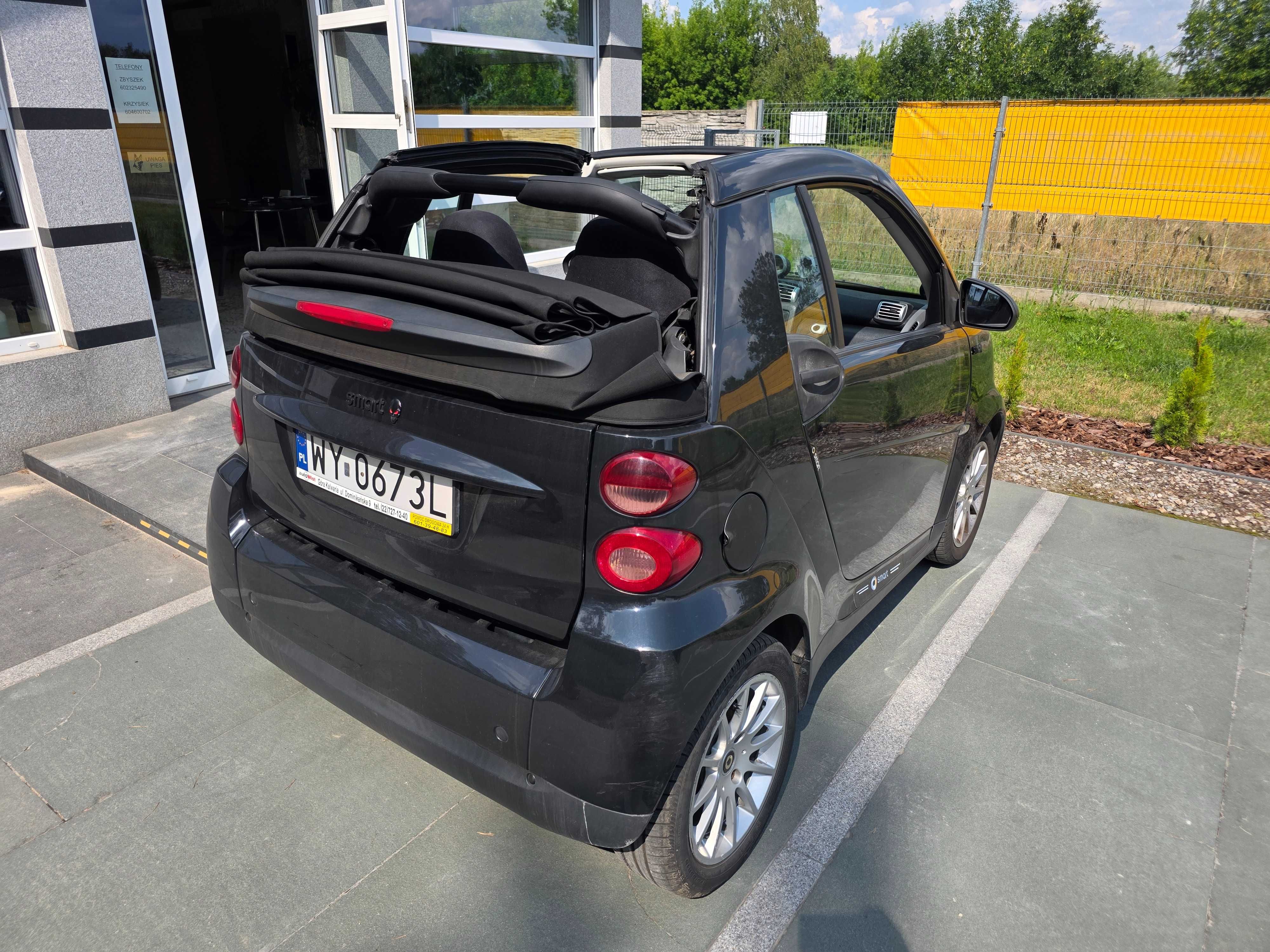 Smart 451 cabrio 2008r fortwo