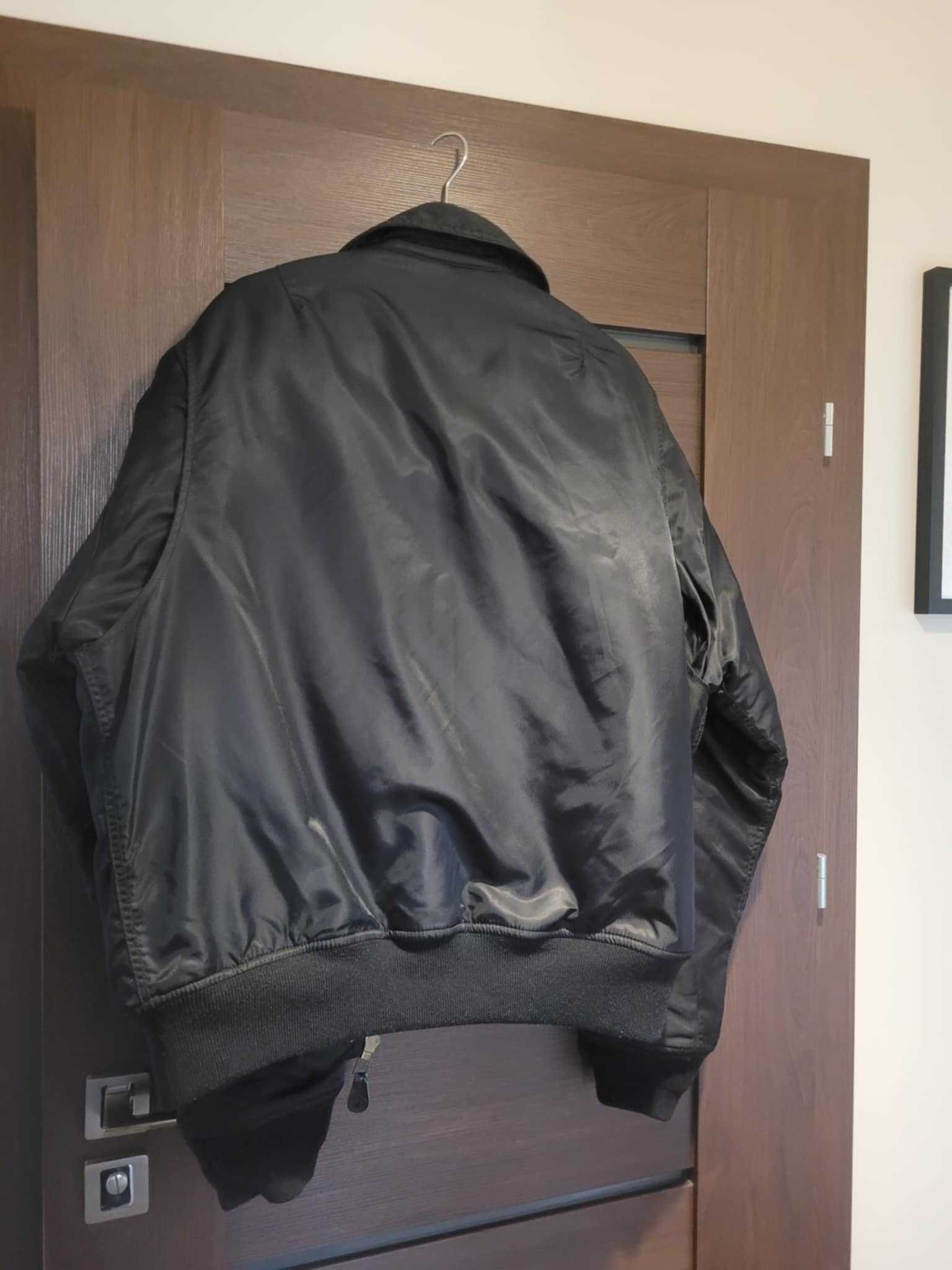 Kurtka typu Bomber, M1A Brandit, czarna, XXL