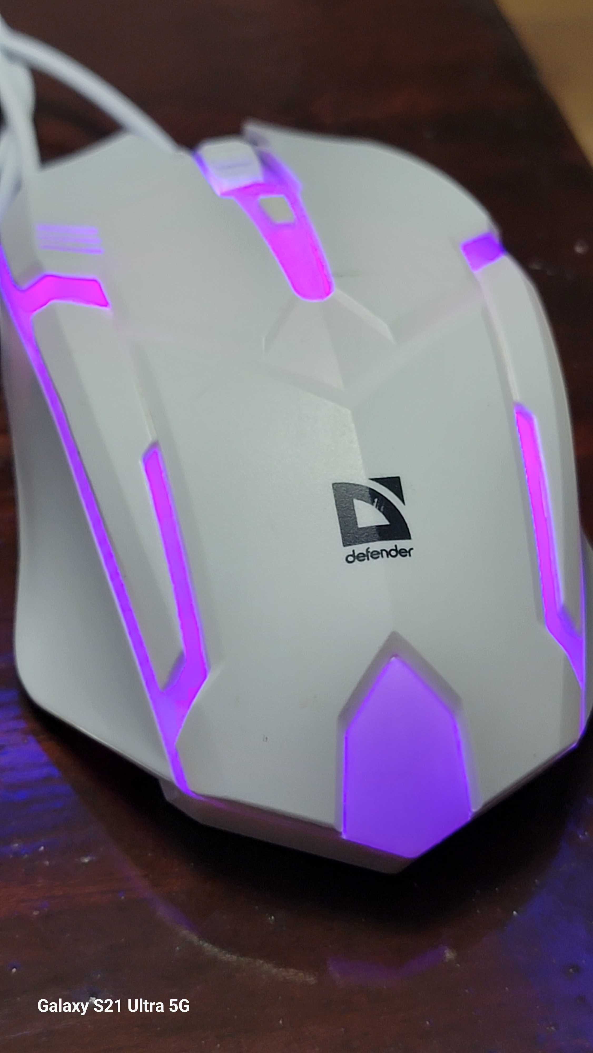 Миша Defender Cyber ​​MB-560L USB White