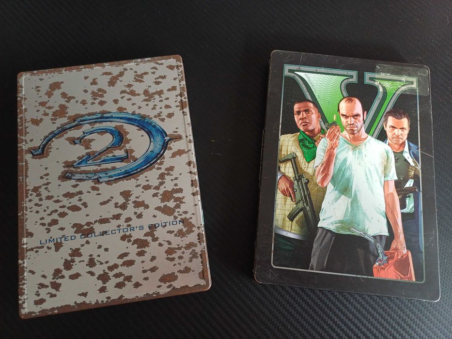 Halo xbox + GTA5 xbox360 edições especiais