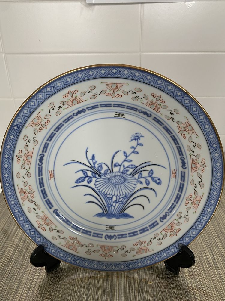Prato de porcelana china