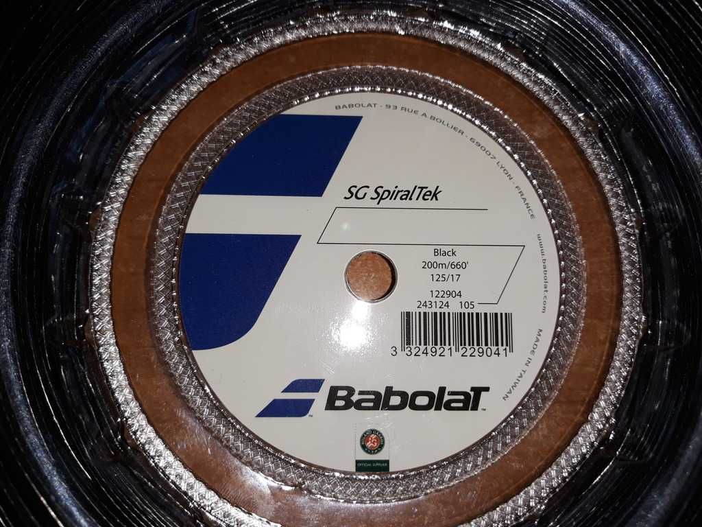 Babolat Spiraltek 1,25 mm (12m cięty ze szpuli)