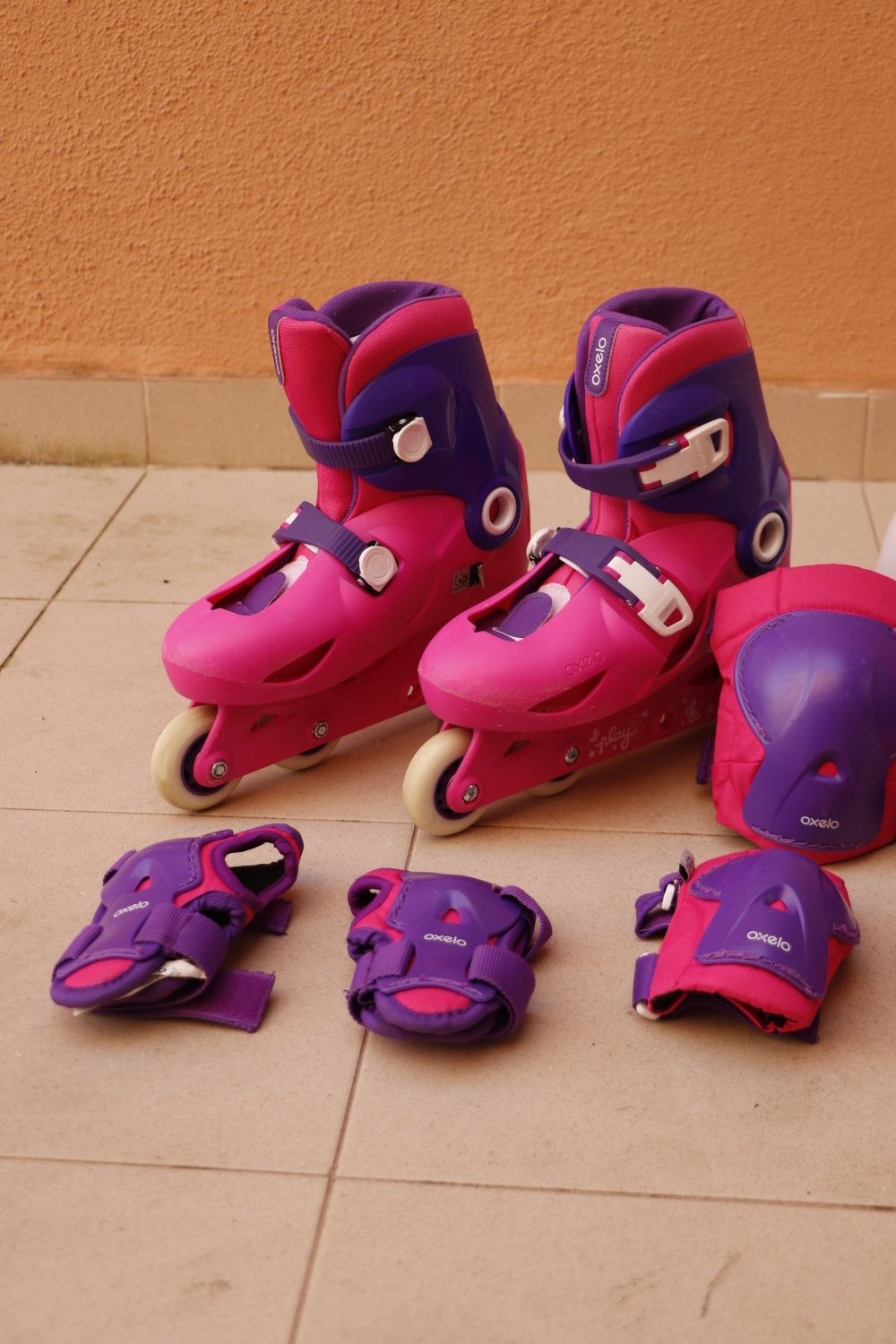 Conjunto COMPLETO Patins para criança