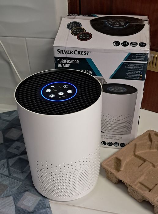 Purificador de Ar de 3 filtros Epa Carvão etc