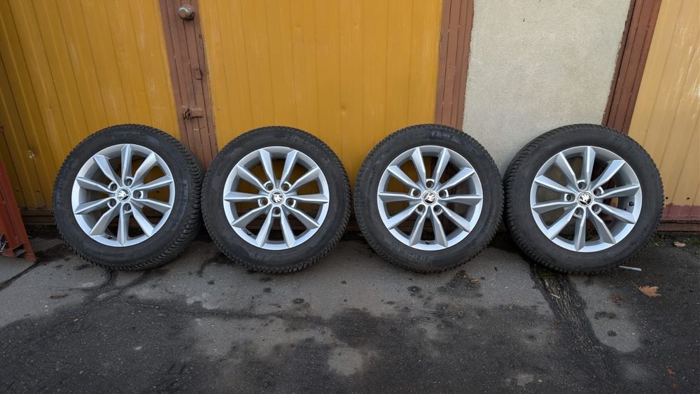 205/55r 16 5x112 zimowe, Octavia, 4x6.5 mm. Poznań