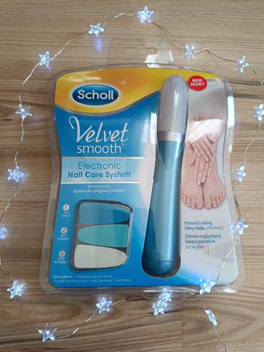 Scholl Velvet Smooth Elektroniczny system do pielęgnacji paznokci