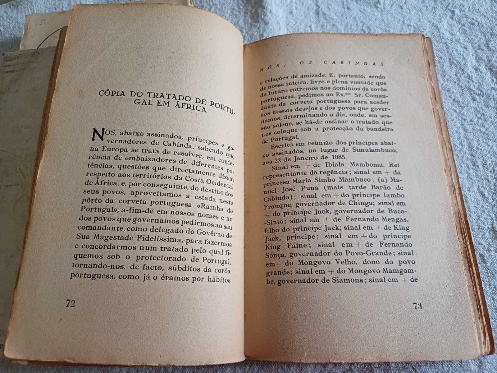 Nós os Cabindas, história dos povos de N'Goio, D. José Franque, 1940