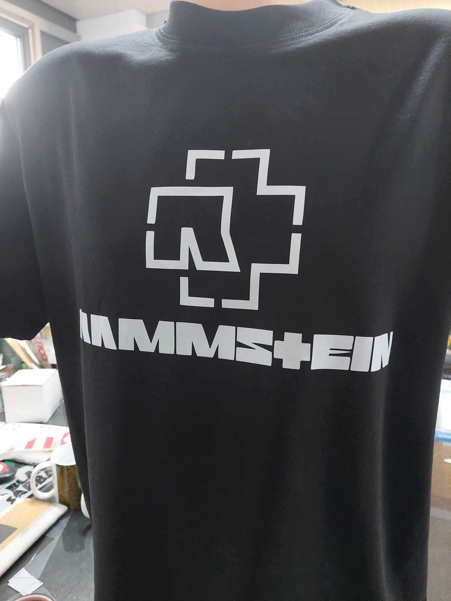 Koszulka RAMMSTEIN nowa rozmiar m t-shirt uniseks