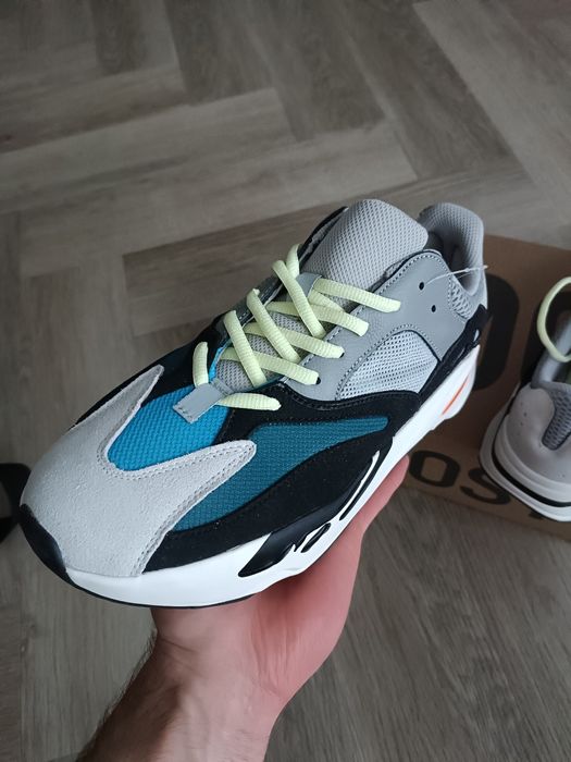Buty Adidas yeezy wave runner solid grey 44 2/3(Off-white, Balenciaga,