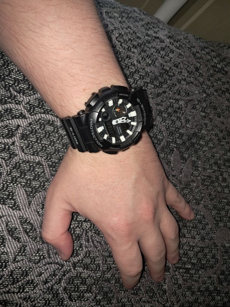 Часы Casio GAX-100B-1A G-Shock G-Lide