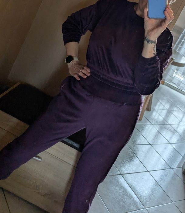 Dress fioletowy damski