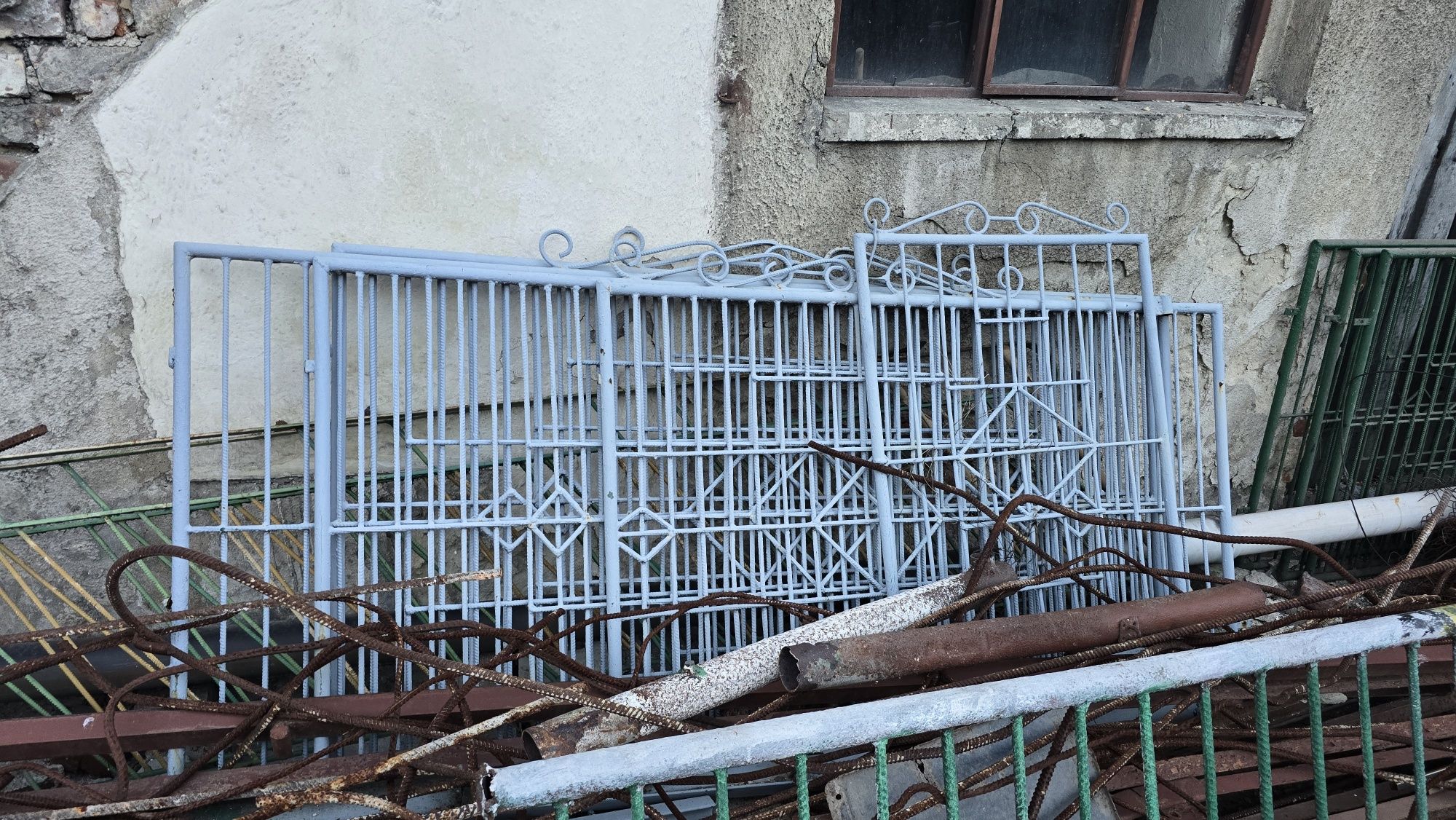 Płot stalowy, ogrodzenie