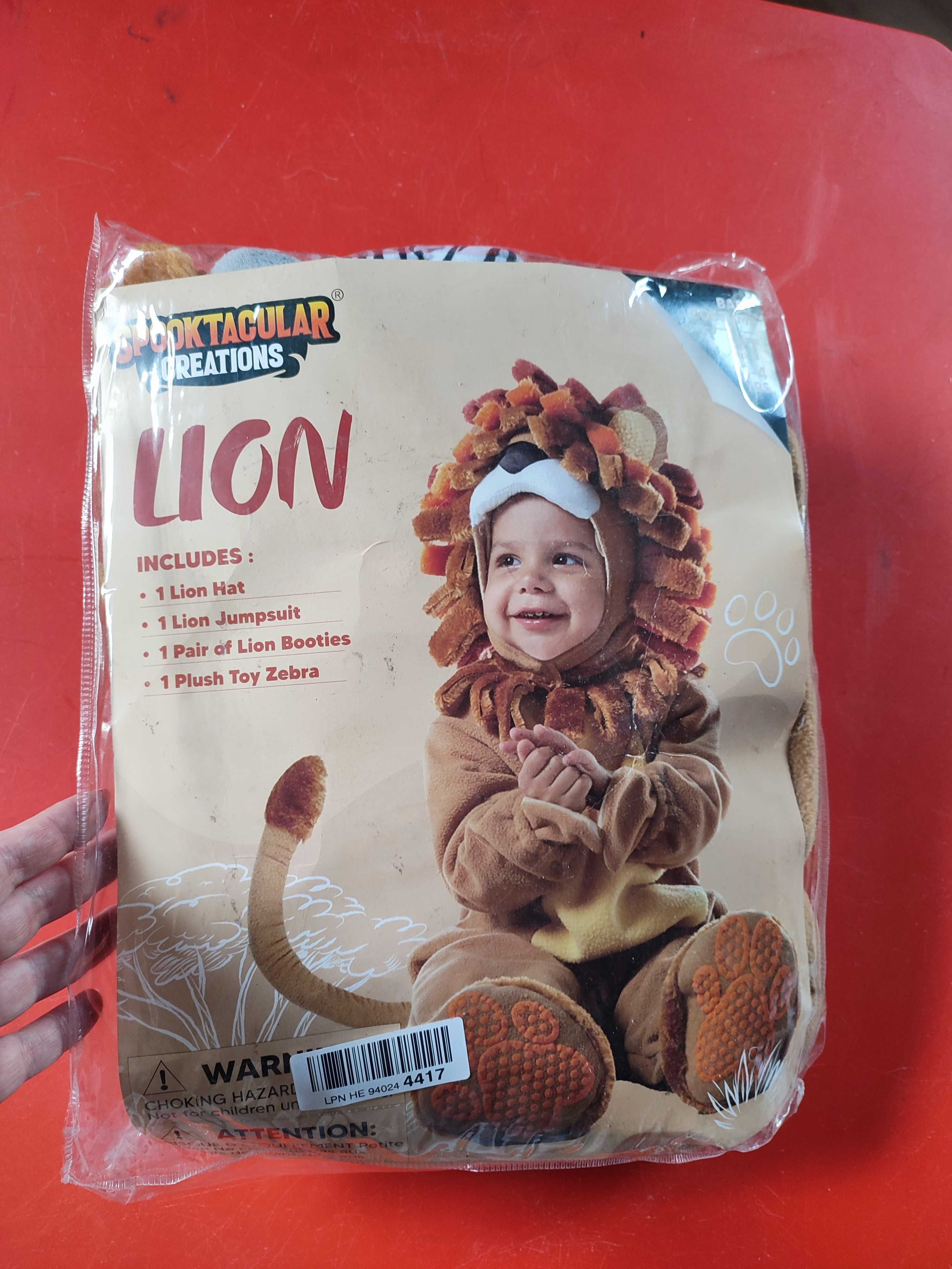 Kostium Deluxe dla niemowląt  Lew Spooktacular Creations 3-4 lata