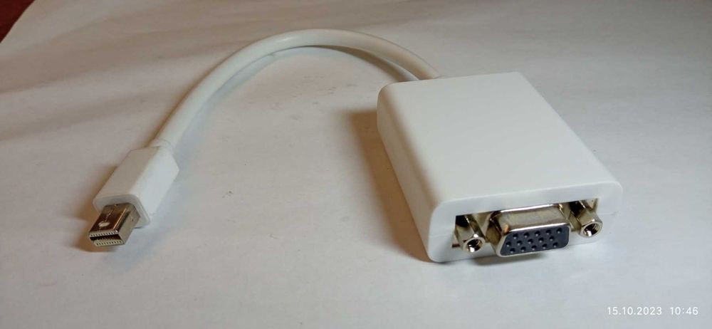 Адаптер MiniDisplayPort - VGA, папа-мама