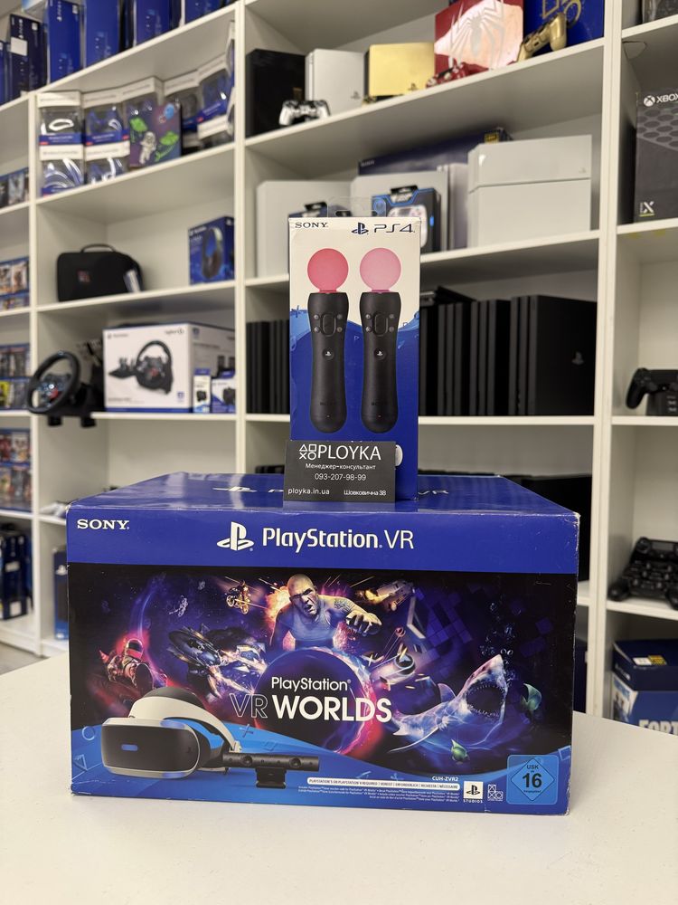 Магазин! Окуляри\Шолом Playstation VR + Камера!