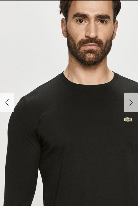 100% ОРИГІНАЛ | Lacoste| Бавовняний лонгслів, S