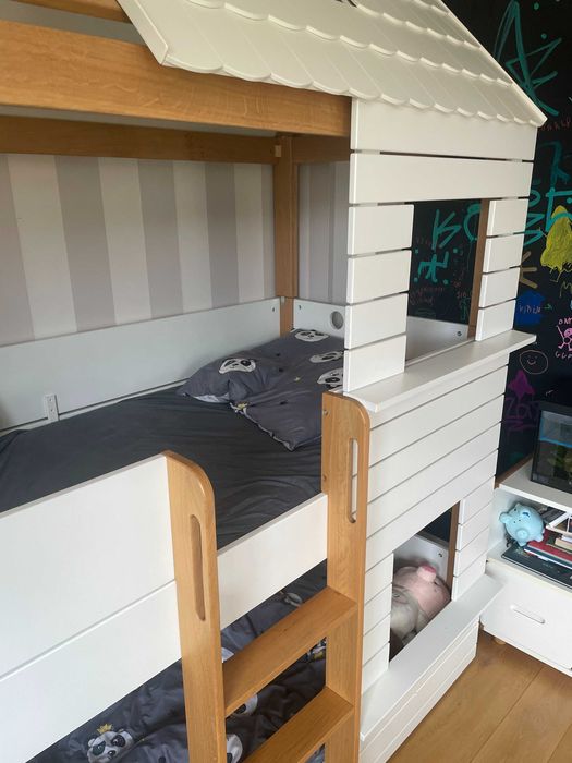 Łóżko Piętrowe Domek Inmondo Funflex