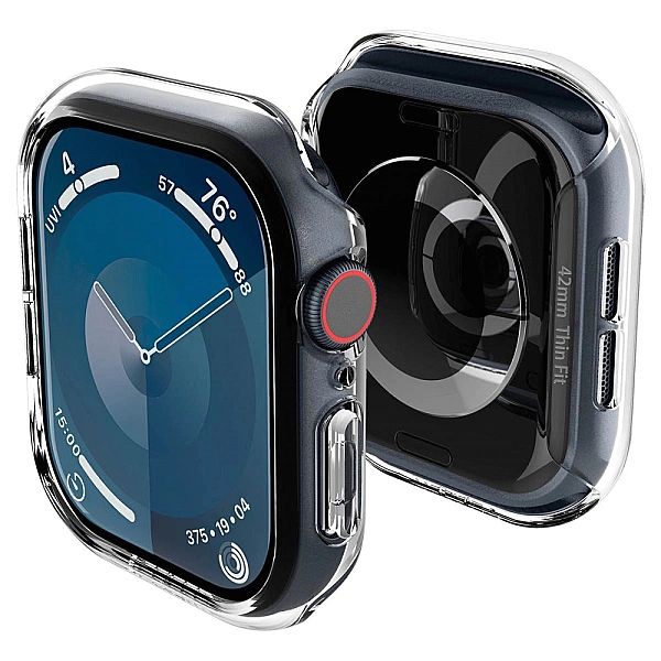 Spigen Thin Fit Apple Watch 10 (42 Mm) Crystal Clear