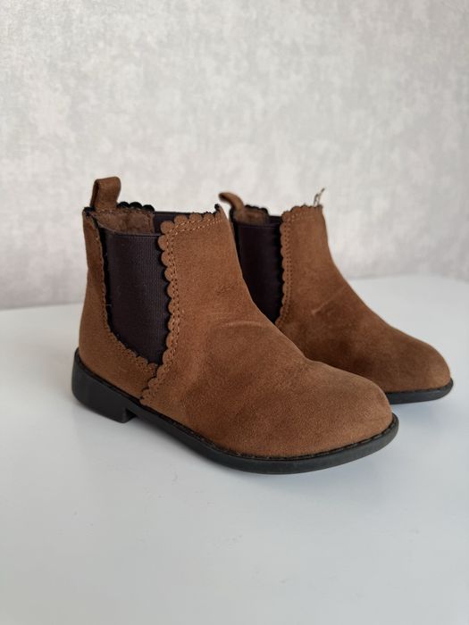 Замшеві черевички / дитяче взуття 24 розмір