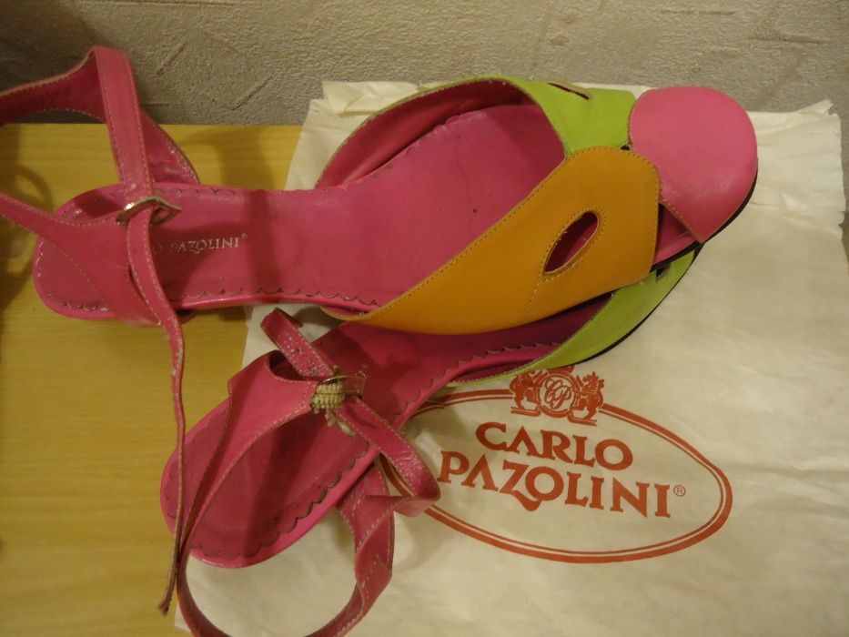 Туфли босоножки Carlo Pazolini Patrick Cox кожа 39-40