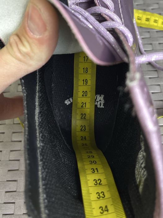 Dr. Martens ботинки кроссовки 37 размер женские кожаные розовые