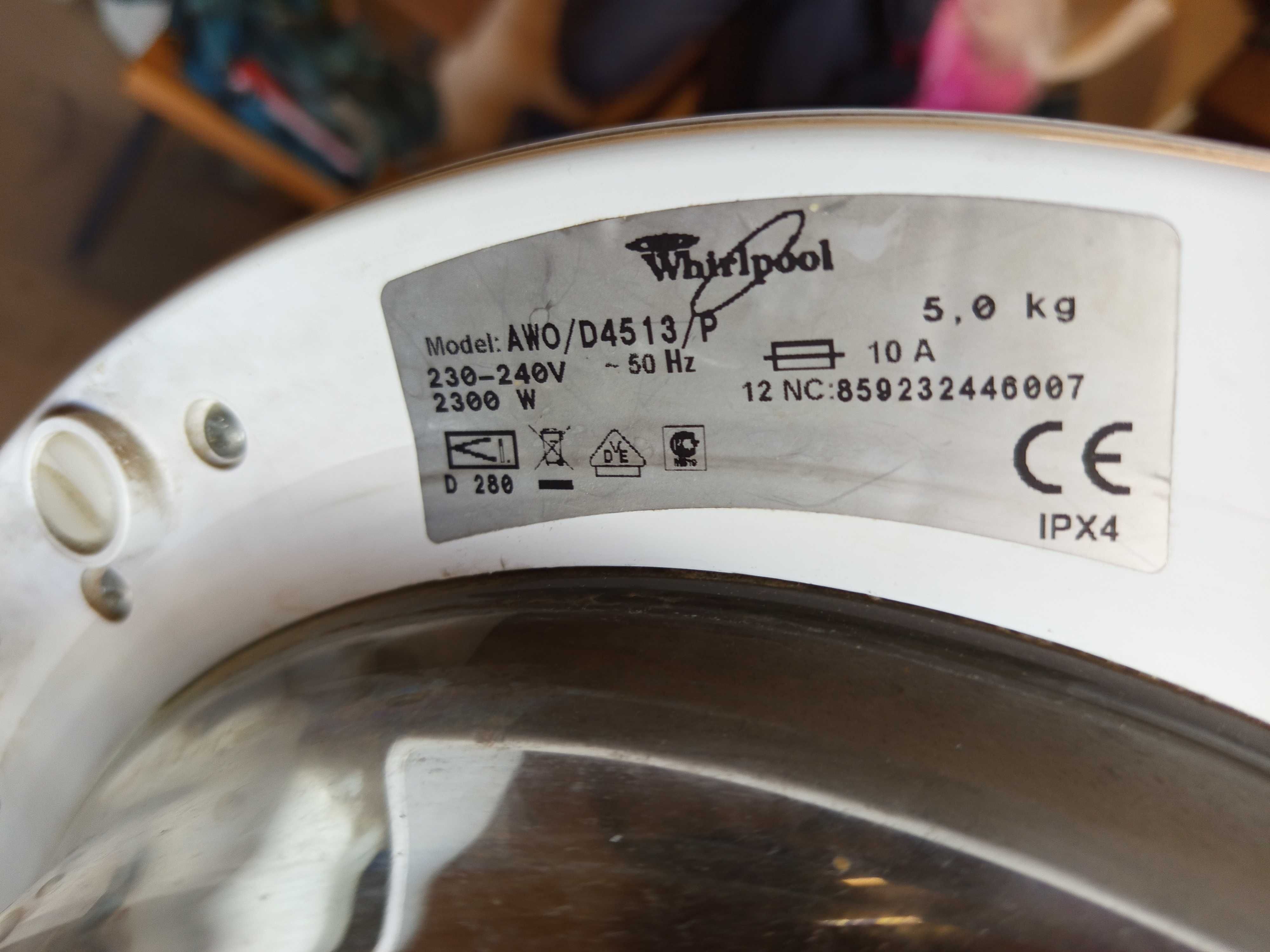 Pralka Whirpool AWO/D4513/P - sprawna
