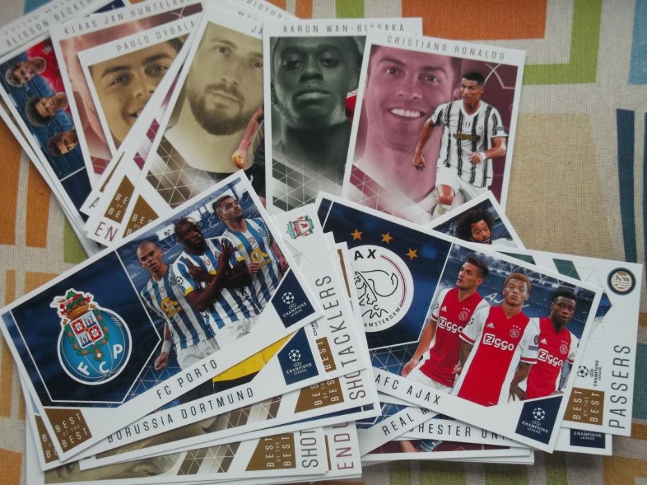 CARTAS Champion League Topps 2020/21 BEST OF THE BEST