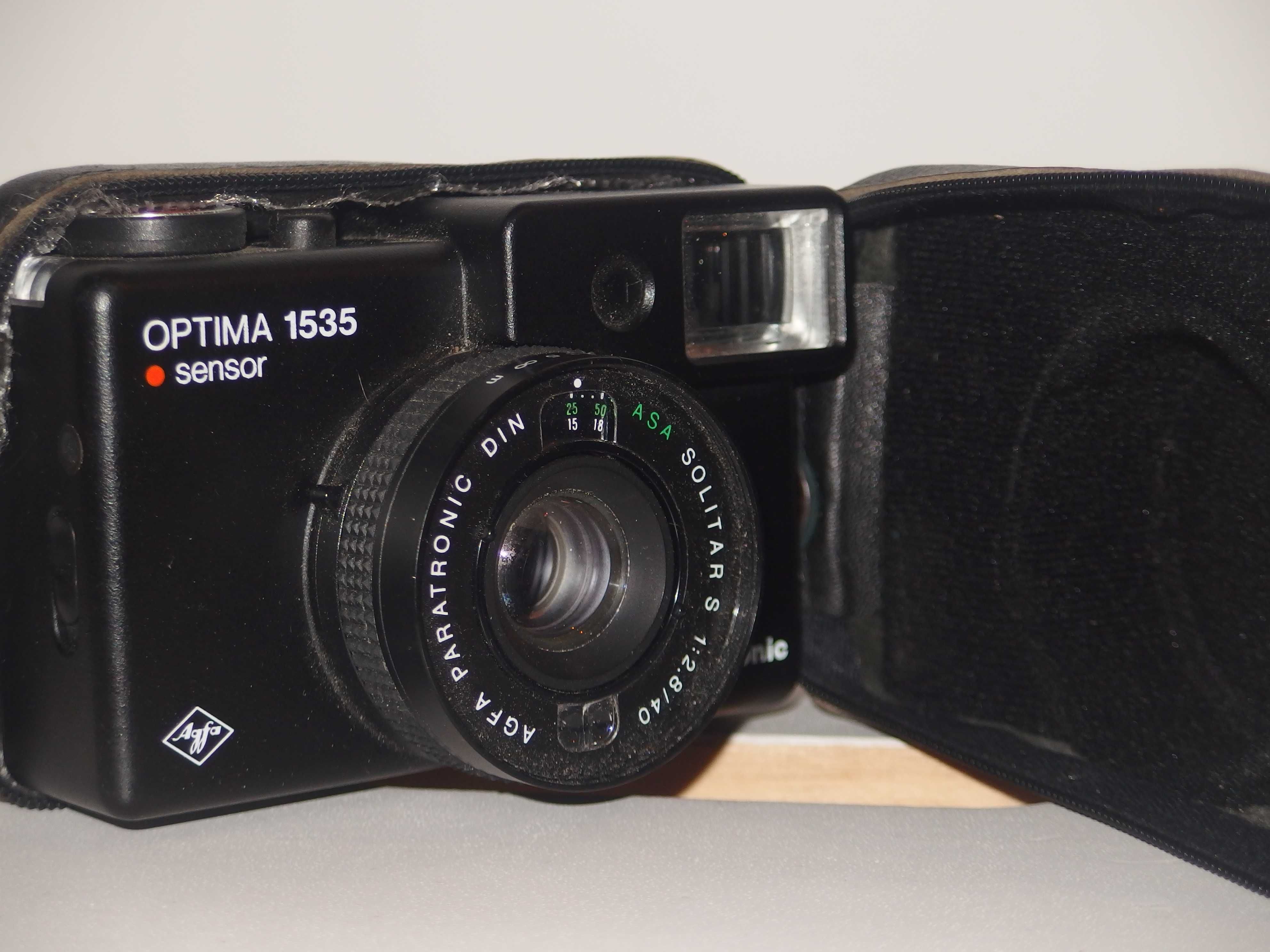 Analogowy Aparat Kolekcjonerski Agfa OPTIMA 1535 sensor