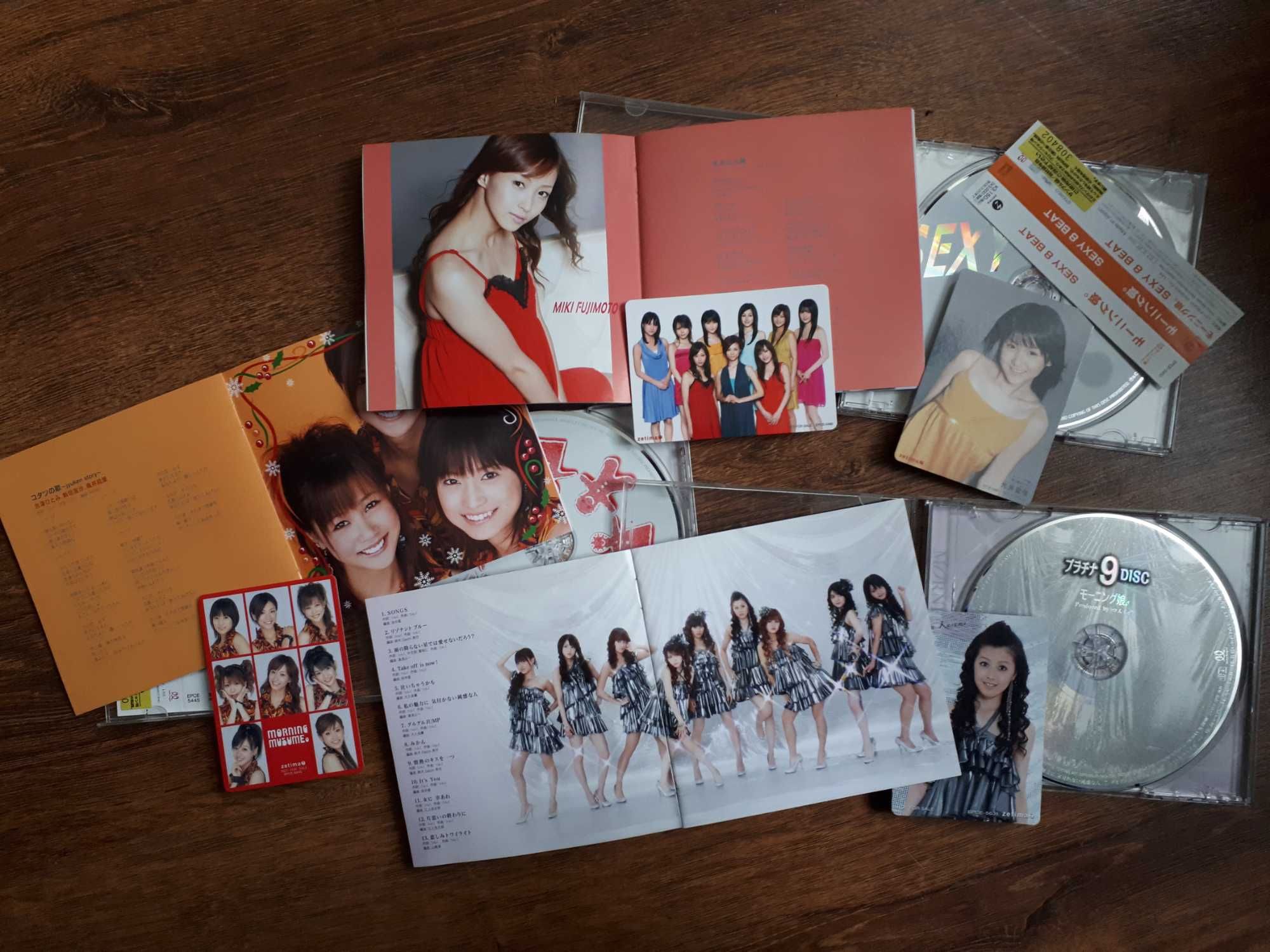 Morning Musume 9 albumów (jpop, hello project)