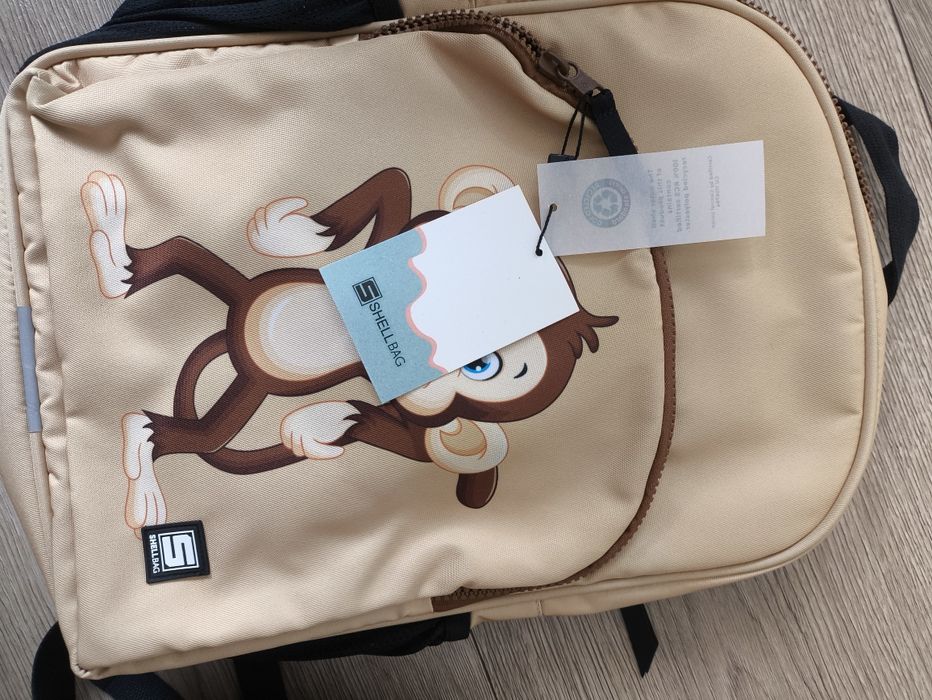 Plecak przedszkolny polskiej marki SHELLBAG. Nowy z metką .