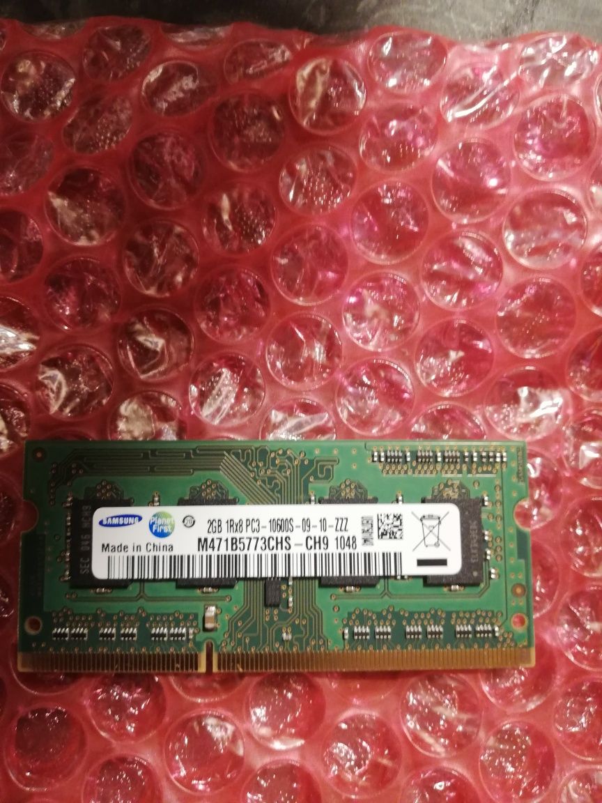 DDR3 2 GB 1Rx8 pc3-10600S