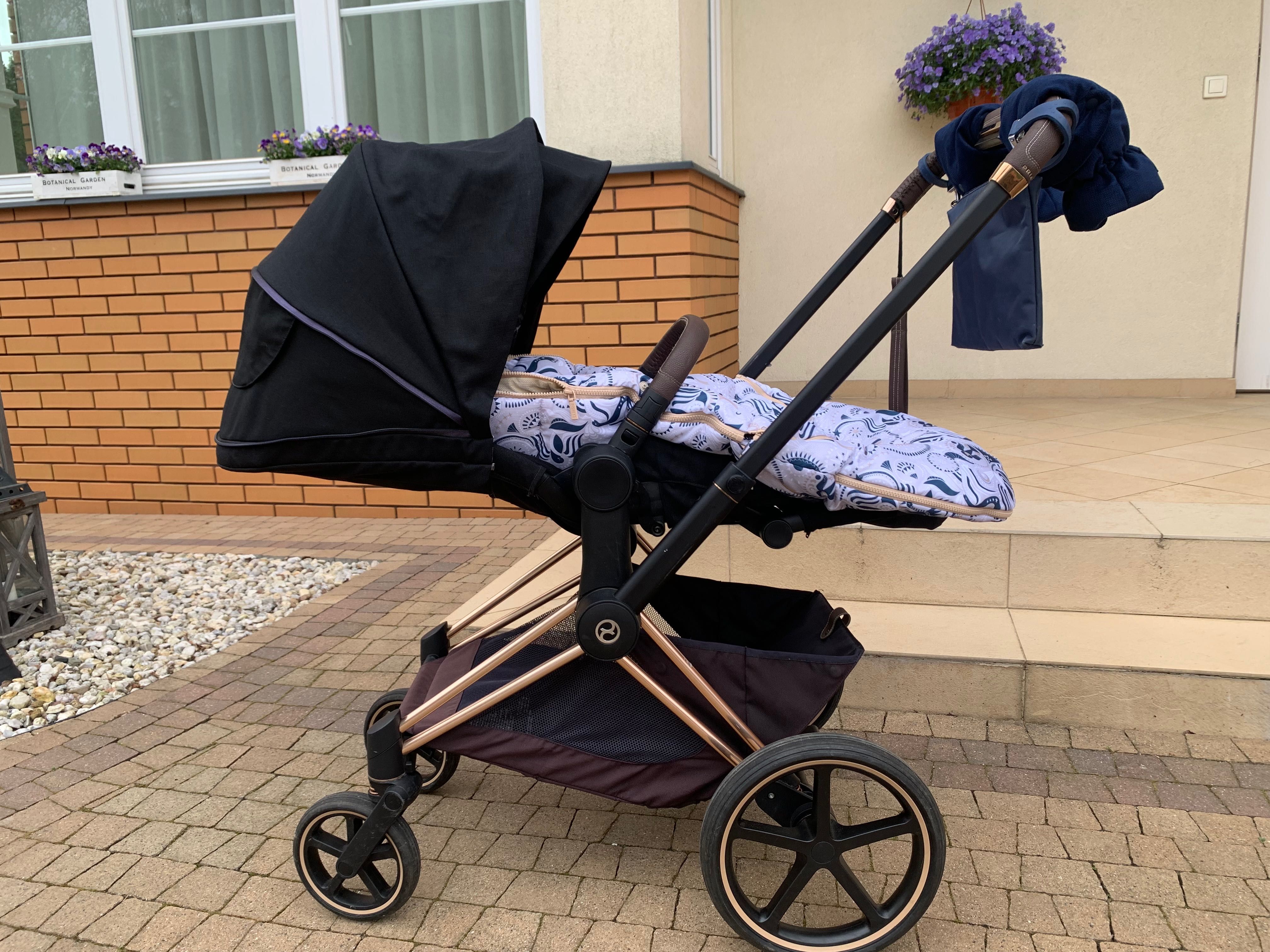 Cybex PRIAM spacerówka stardust black (bez la millou, do dokupienia)