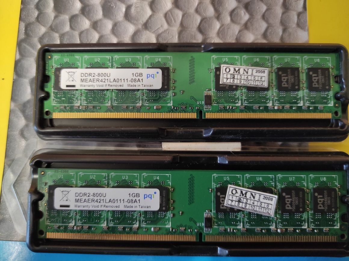 Оперативна пам'ять PQI DDR2-800U 1Gb