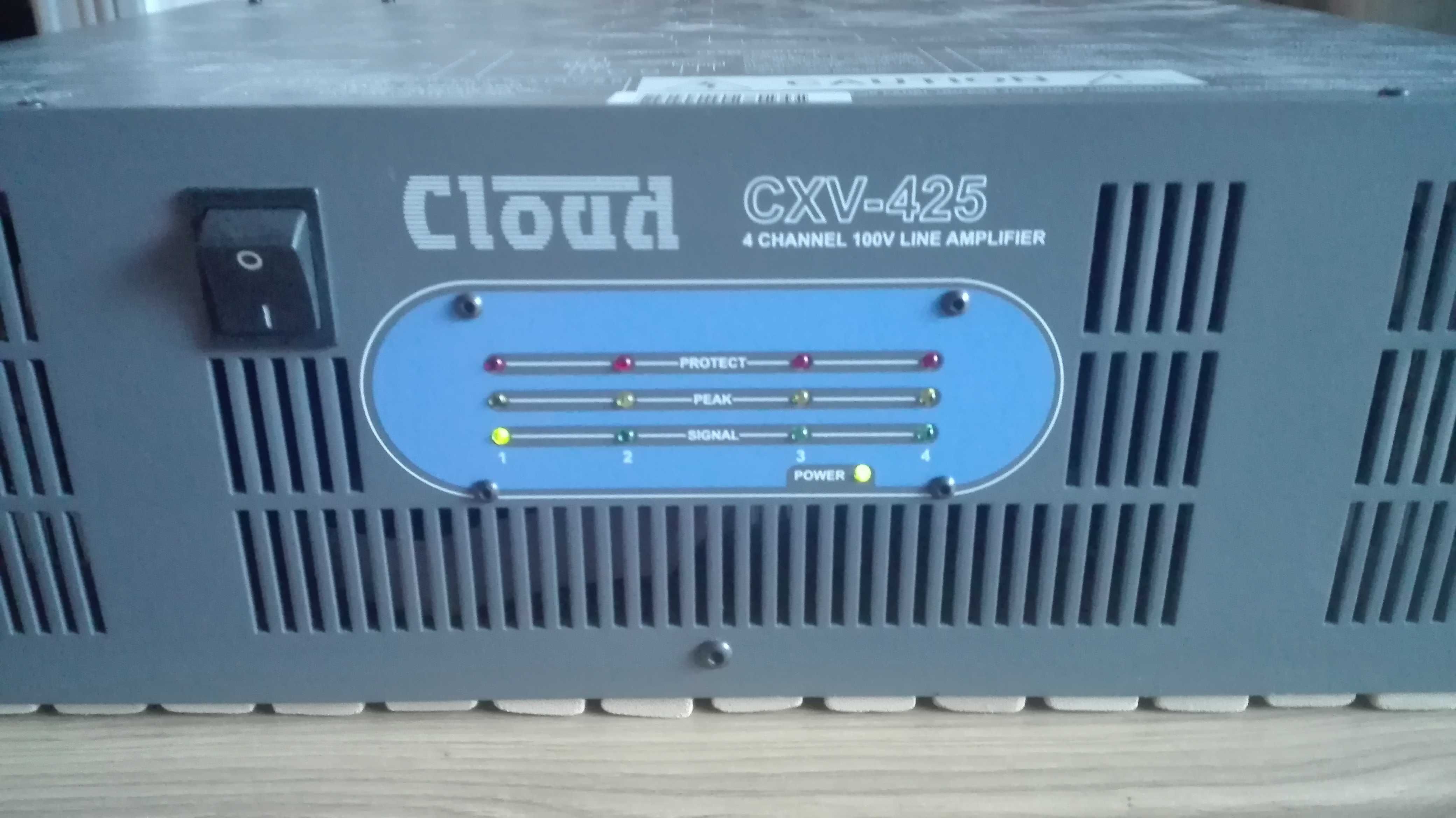 Cloud CXV-425 Wzmacniacz 4 Channel 100V Line.