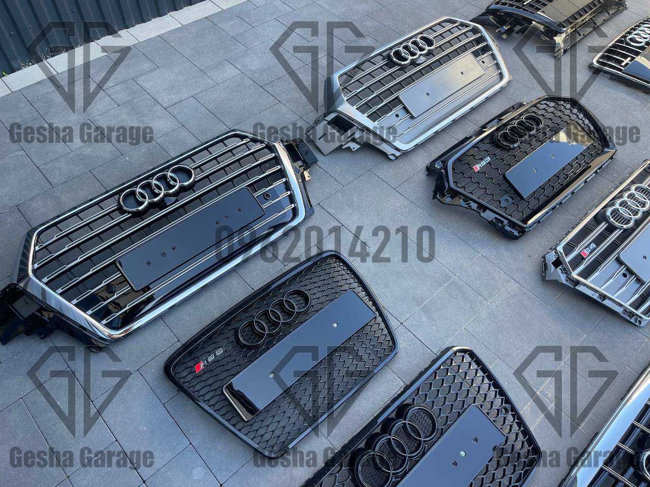 ТОП ЯКІСТЬ Решітки решетки audi ауді ауди a1a3a4a5a6a7a8q5q3q7s6rs4sq5
