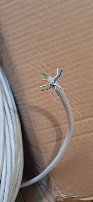 ITK Кабель зв'язку вита пара U/UTP, кат.6 4×2х23 AWG