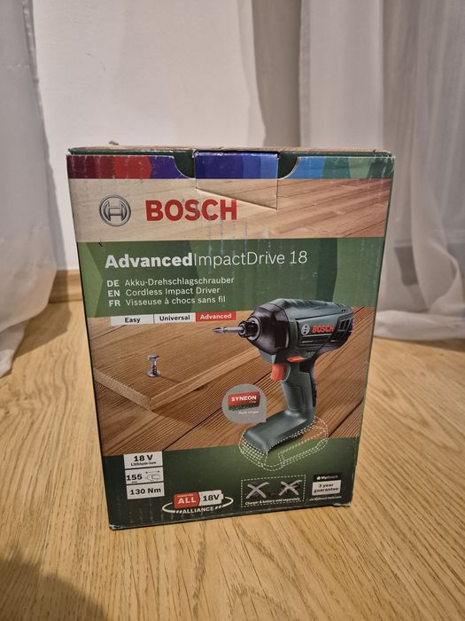 Zakrętarka udarowa Bosch 18V nowa gwarancja
