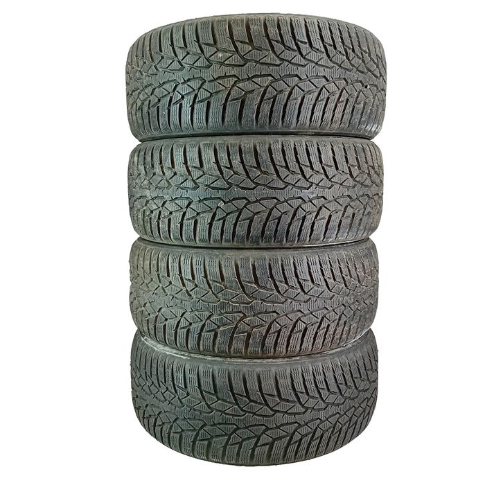 4x 225/45R17 opony zimowe Nokian WR D4 7mm 2021r (91047)