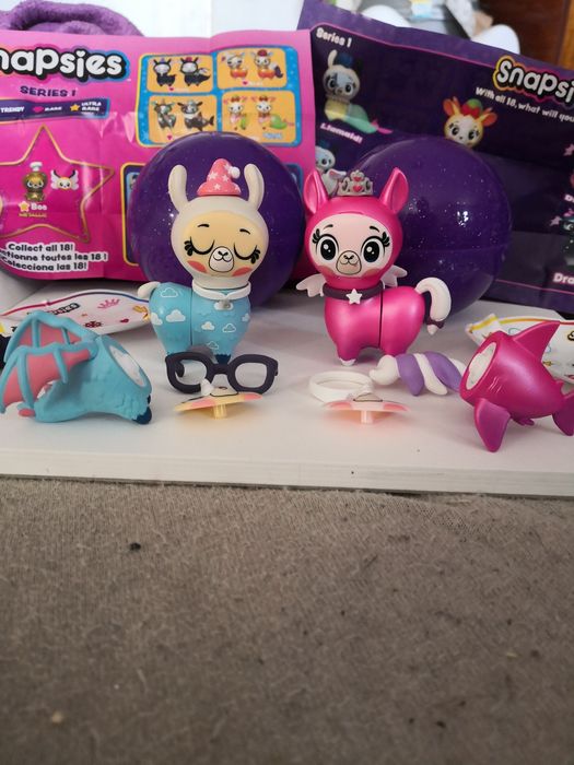 Figurki snapsies funko pop lama jednorożec zabawki dla dzieci prezent