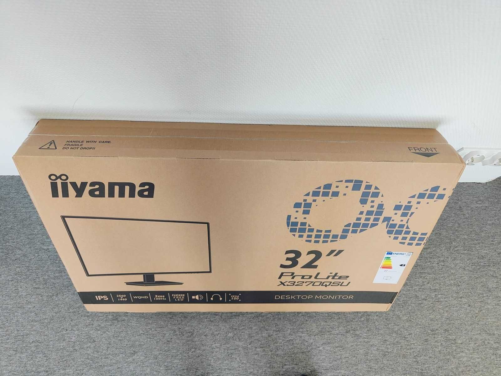Monitor iiyama ProLite X3270QSU-B1 32" IPS LED WQHD - NOWY