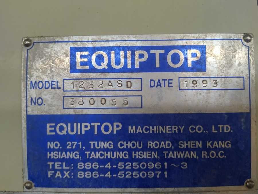 Mavipal | RETIFICADORA PLANA EQUITOP ESG-1232ASD